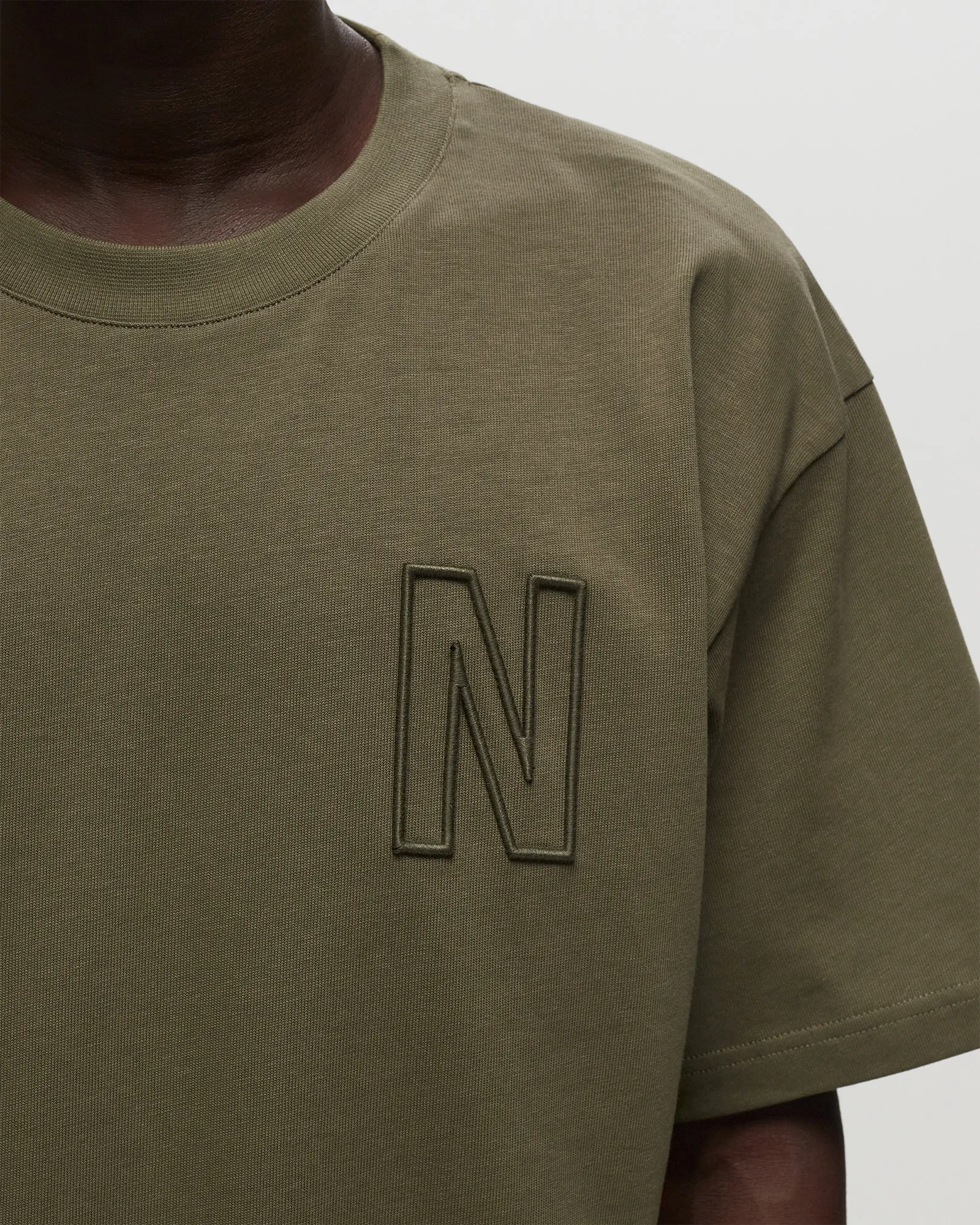Norse Projects Simon Loose Organic Heavy Jersey N Logo Tee