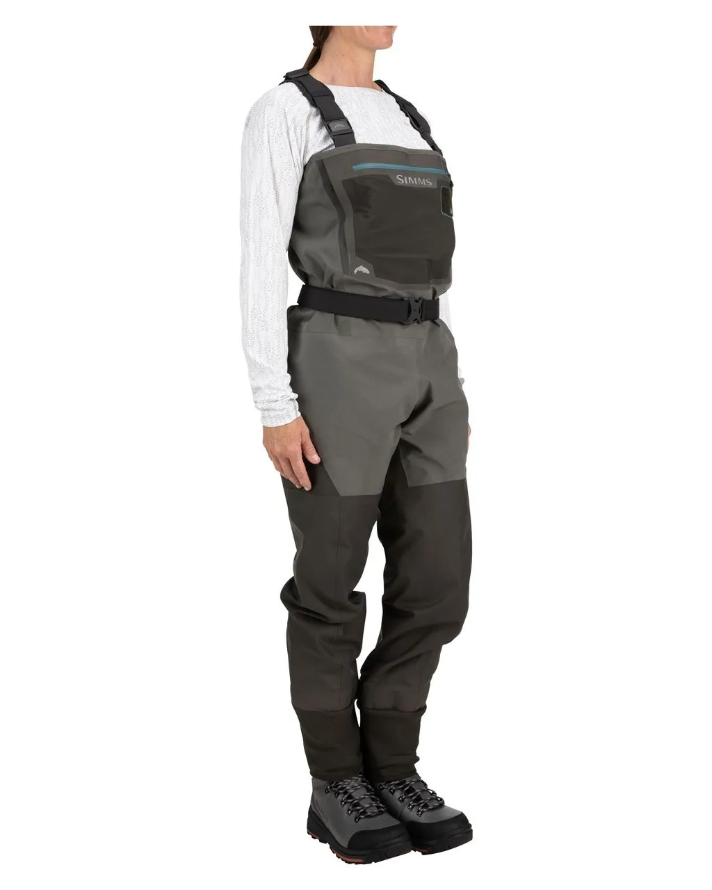 Simms Simms W G3 Stockingfoot Gunmetal