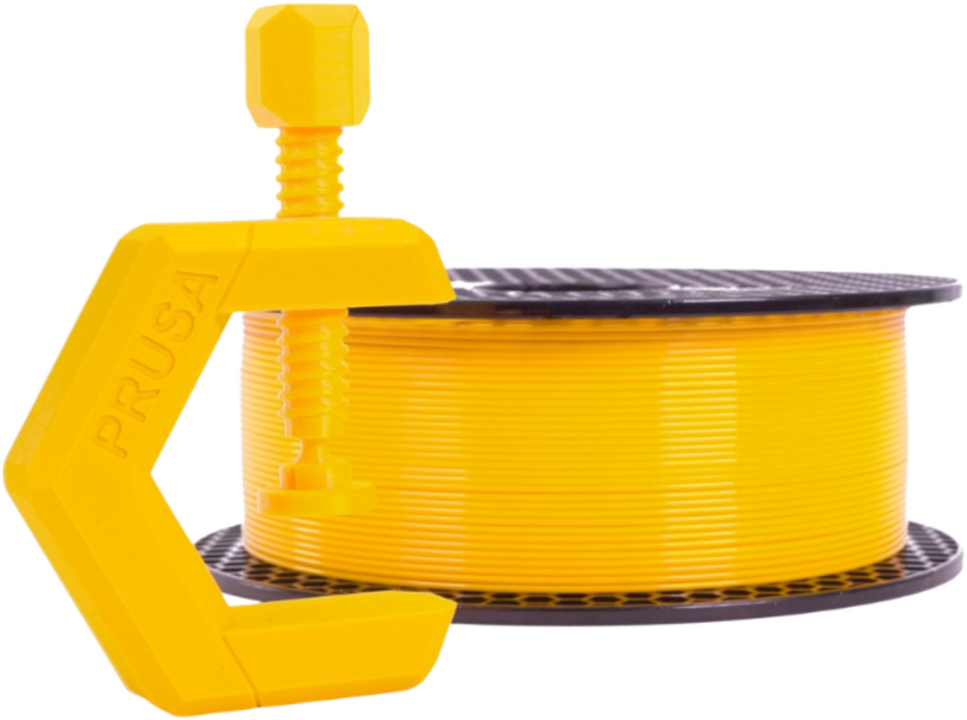 Prusa  Prusament PETG Mango Yellow (NFC), 1,75 mm / 1000 g    Vielseitiges PETG Filament in Mango Yellow
