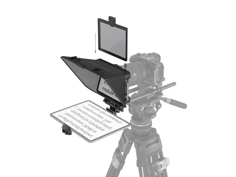 Smallrig Teleprompter Multifunktional Multifunktionaler Teleprompter für universelle spiegellose Objektive bis 95 mm, ein 15-mm-Schienenhalterungssystem und andere