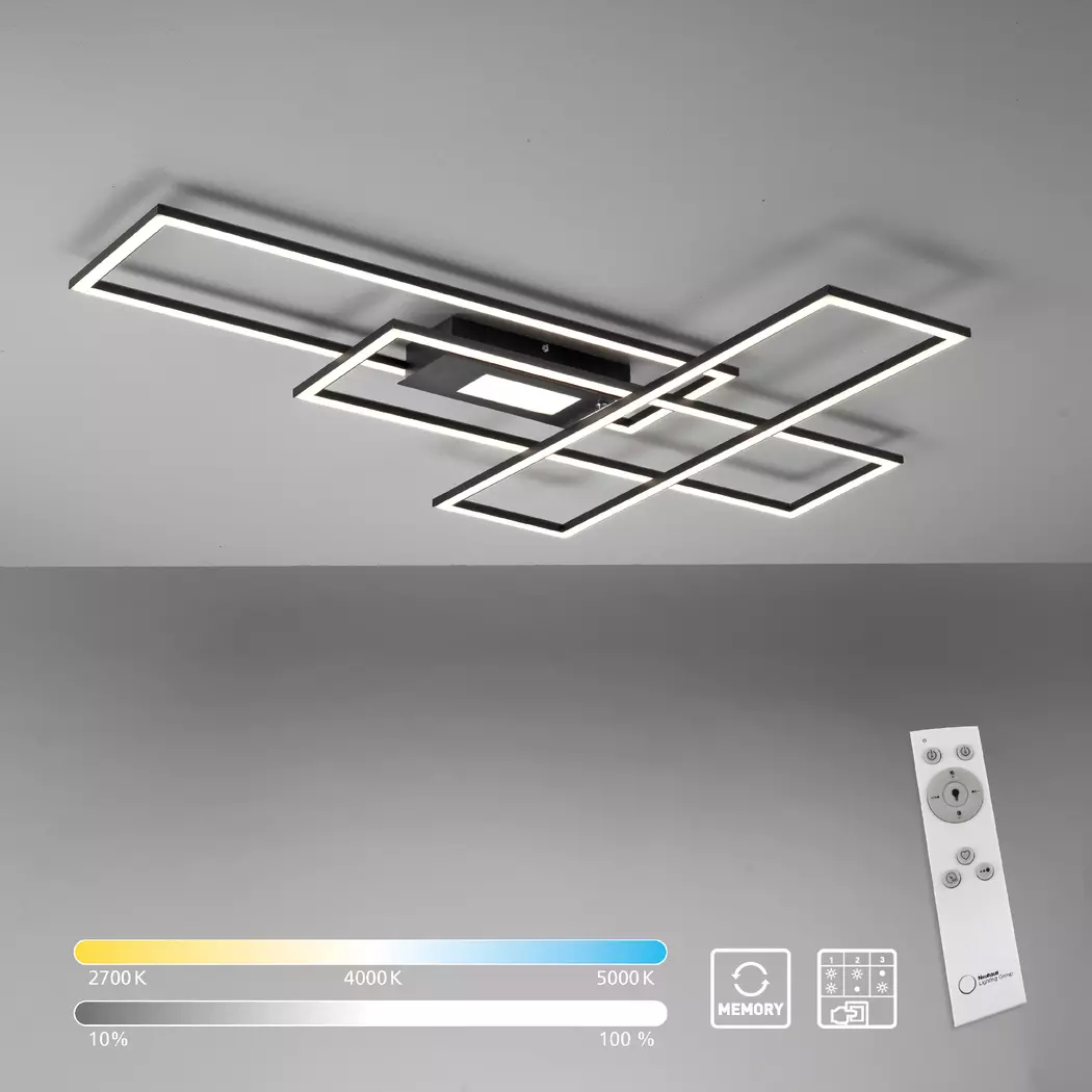 LED-Deckenleuchte Asmin