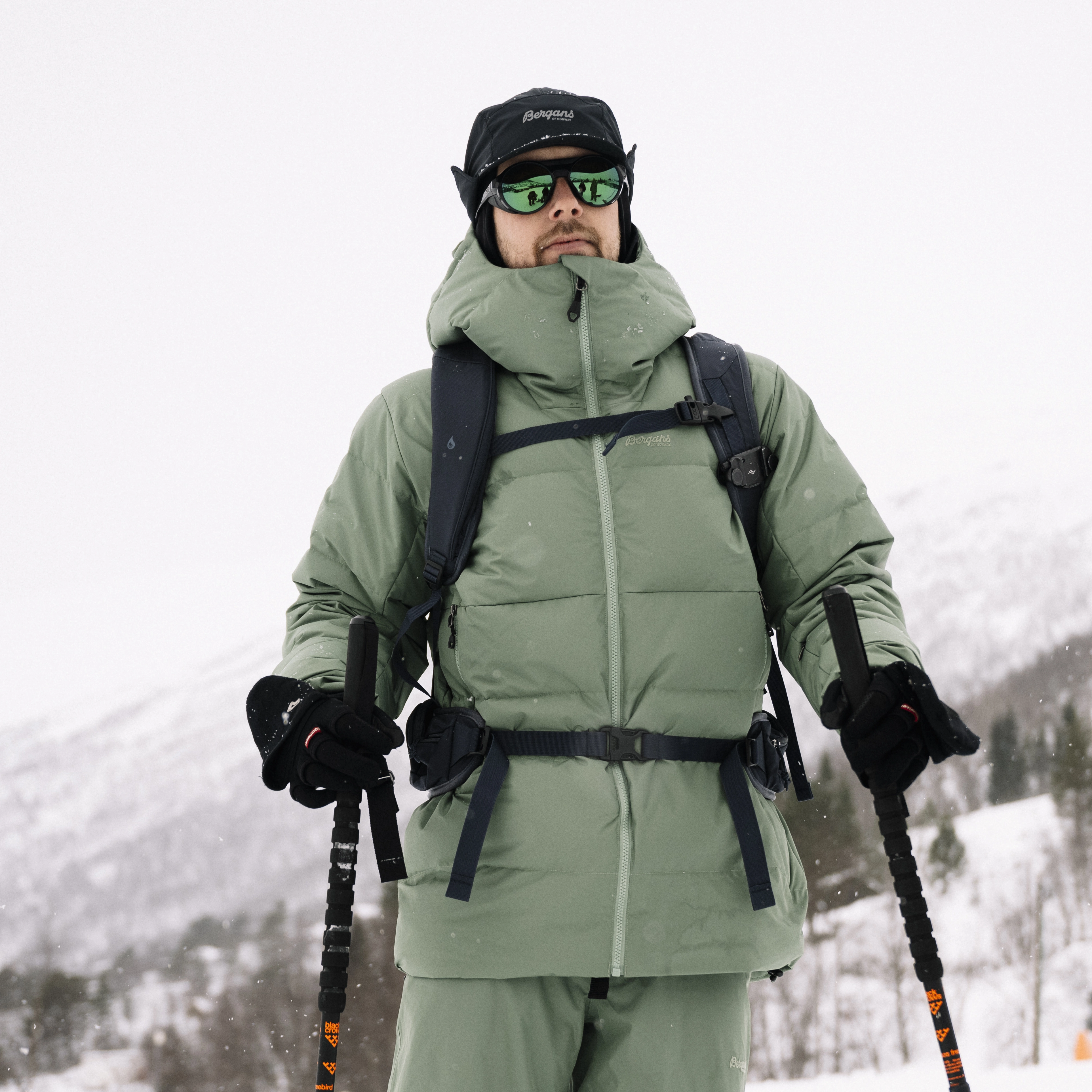 Stranda V2 Down Jacket Cool Green