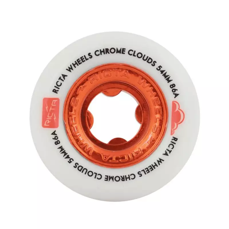 Roues skate RICTA (x4) Clouds Chrome 86A 54mm
