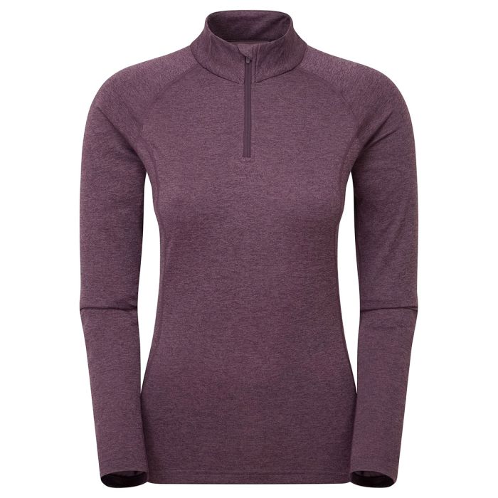 Dart Zip Neck Women løbetrøje
