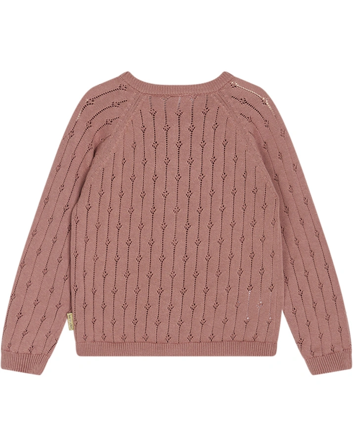 Strickjacke CLEO in ash rose