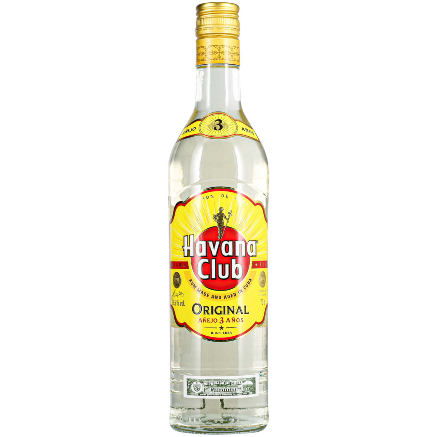 Rum Havana Club Añejo 3 Años -70cl