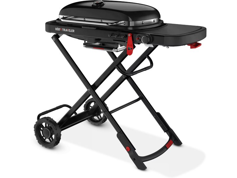 Weber Gasgrill Traveler Stealth Edition Gasgrill
