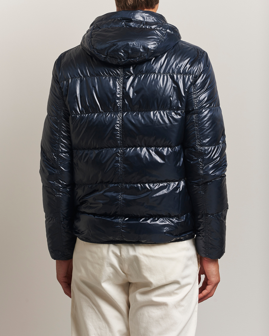 Herno Piumino Nylon Bomber Navy
