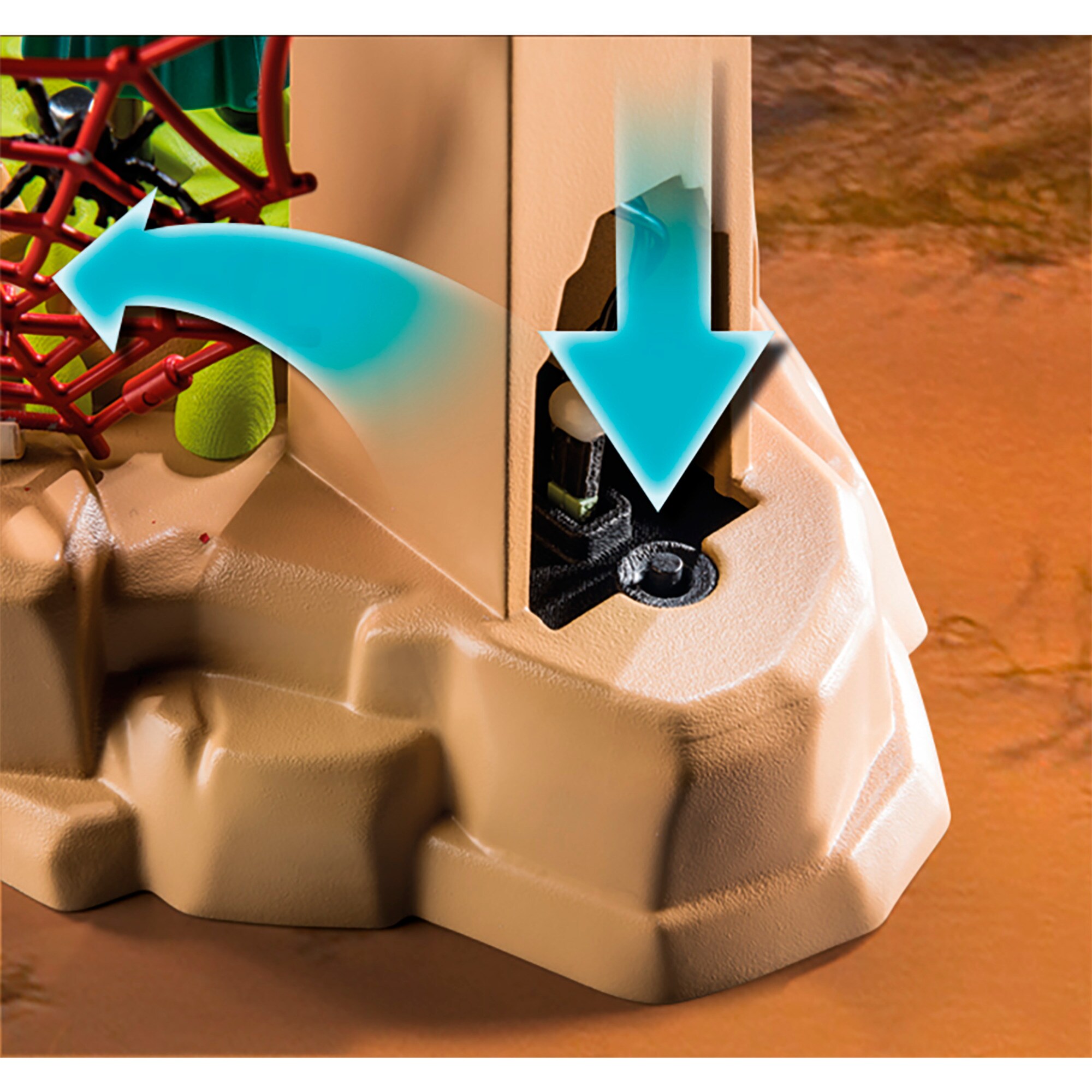 PLAYMOBIL Konstruktionsspielzeug Novelmore Sal'ahari Sands - Tempel der Skelettarmee