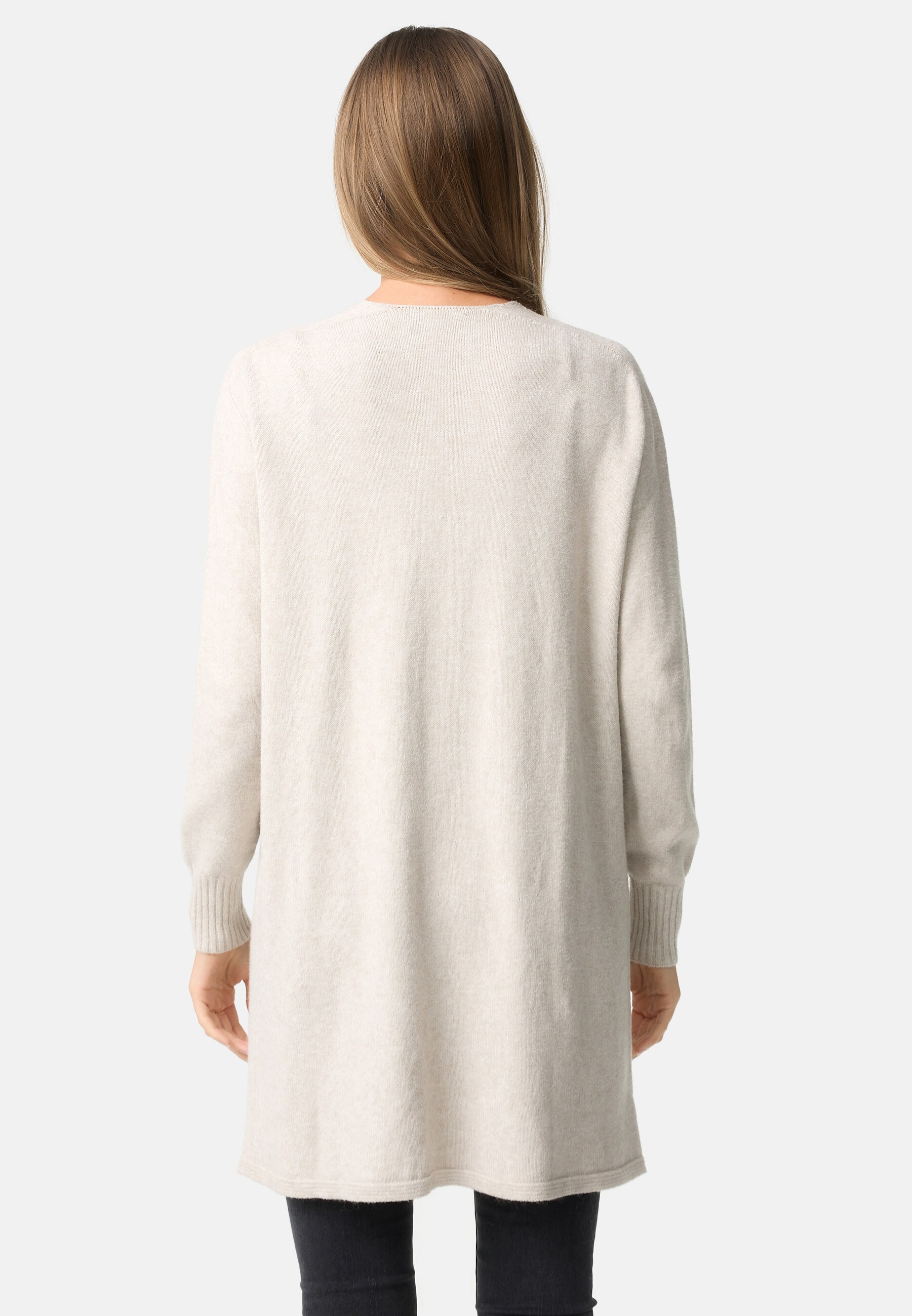 PM SELECTED Damen Klassischen Strickjacke Cardigan mit Taschen in Einheitsgröße PM73