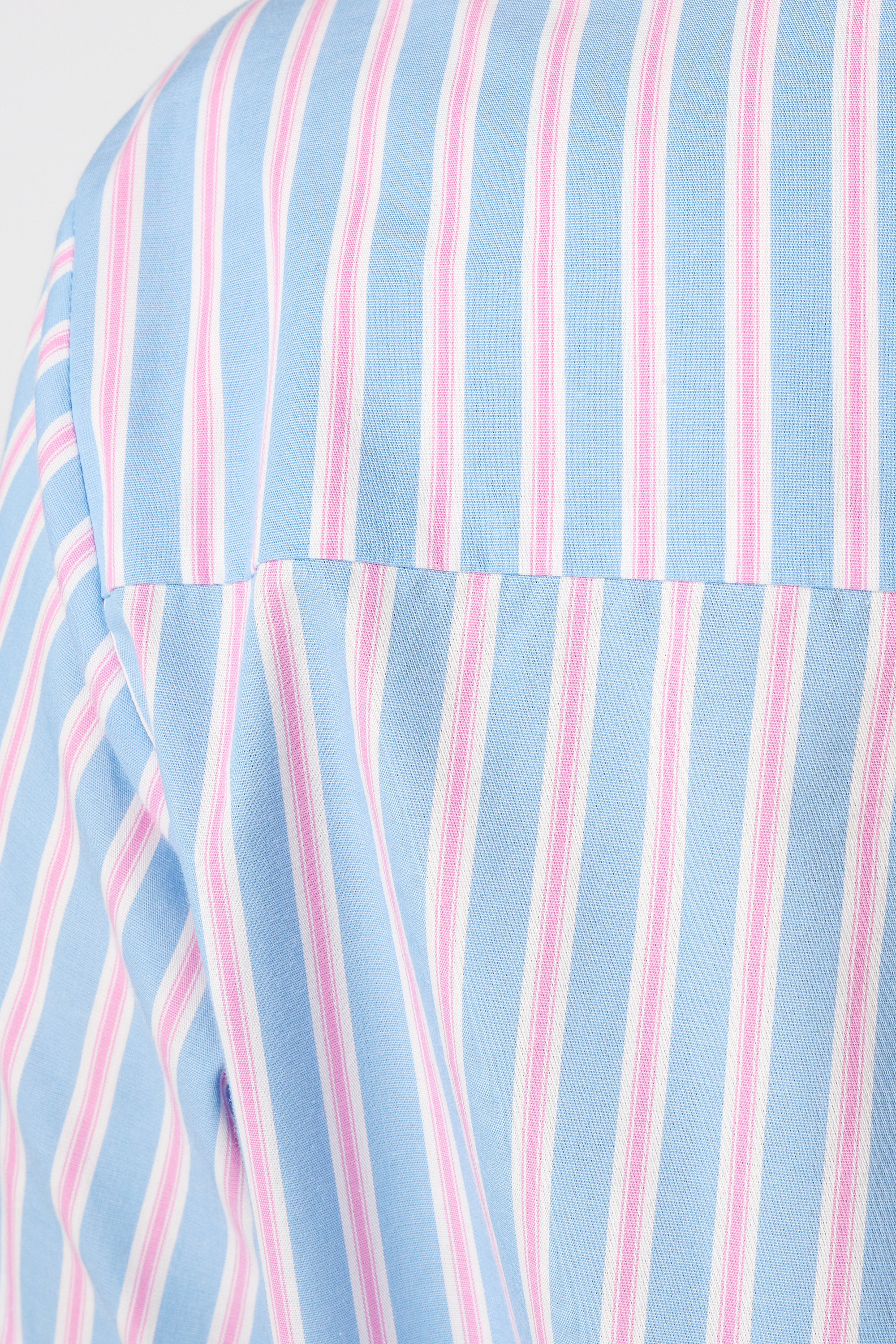 Overhemdblouse van katoen Multi blue