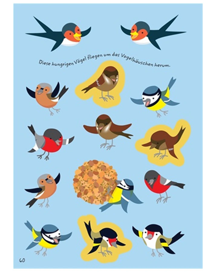 Mein extradickes Stickerbuch: Tiere