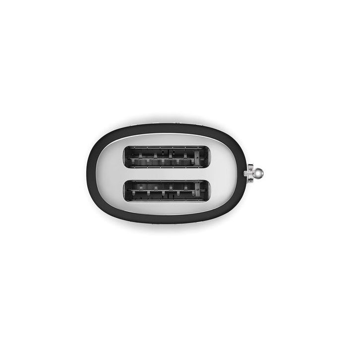 SMEG Toaster 2-Schlitz 50's Retro Style TSF01BLMEU Schwarz Matt