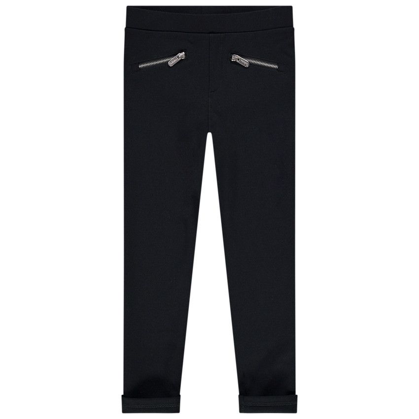Jegging milano uni pour fille - Noir