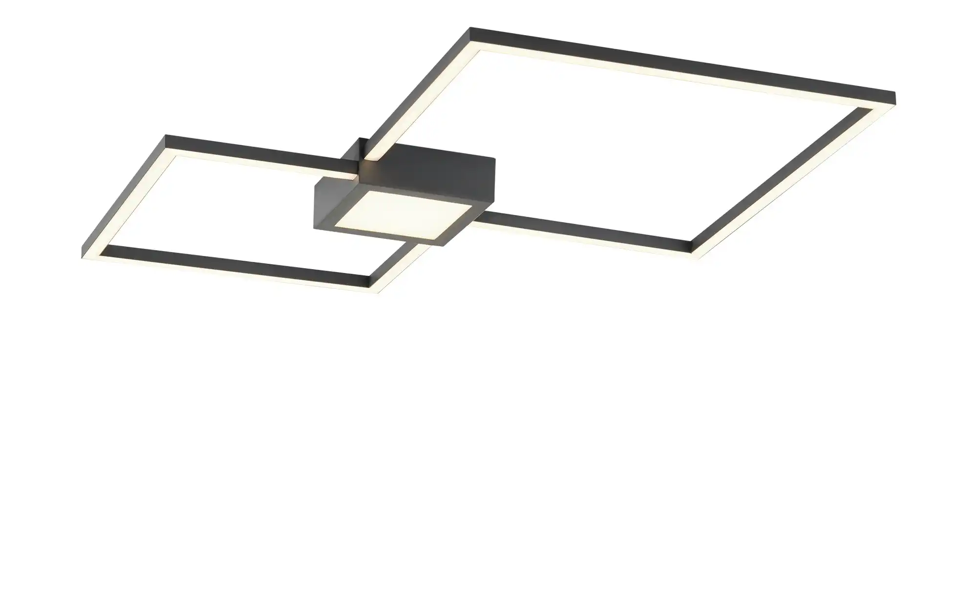Trio LED-Deckenleuchte anthrazit, klein