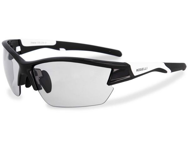 Rogelli Shadow Photochromic Cykelbriller, Black/White