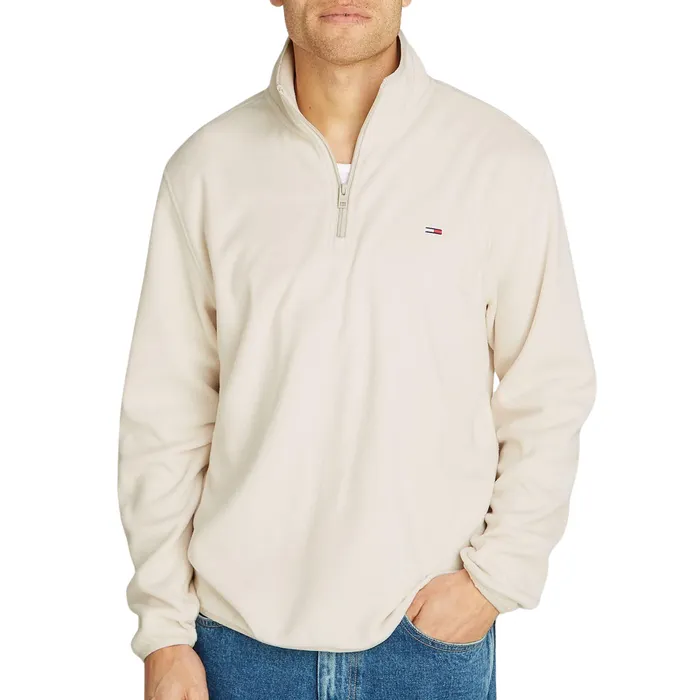 Tommy Hilfiger Regular Small Flag Polar 1/4 Zip Sweater Heren