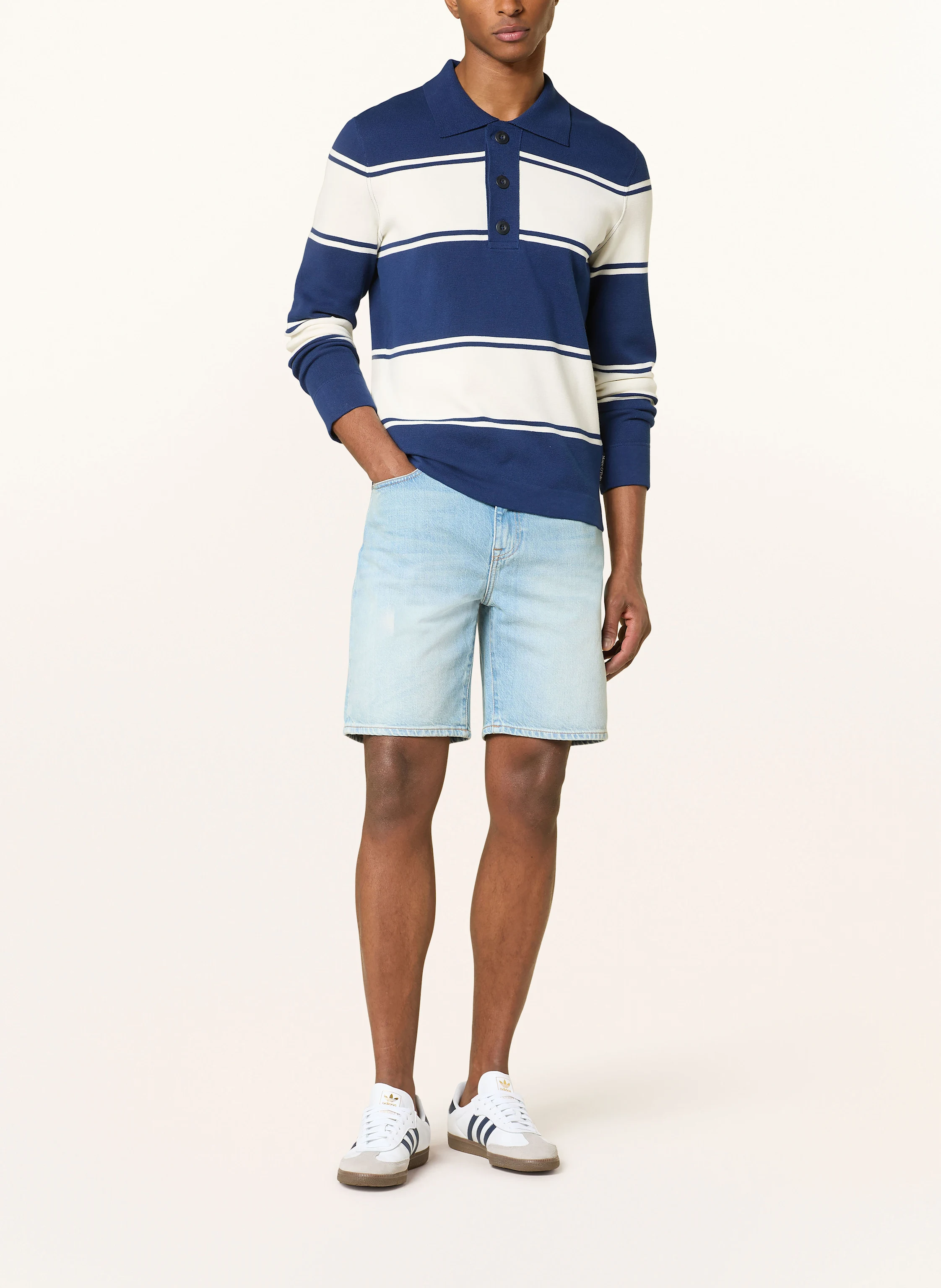 LACOSTE Jeansshorts Regular Fit