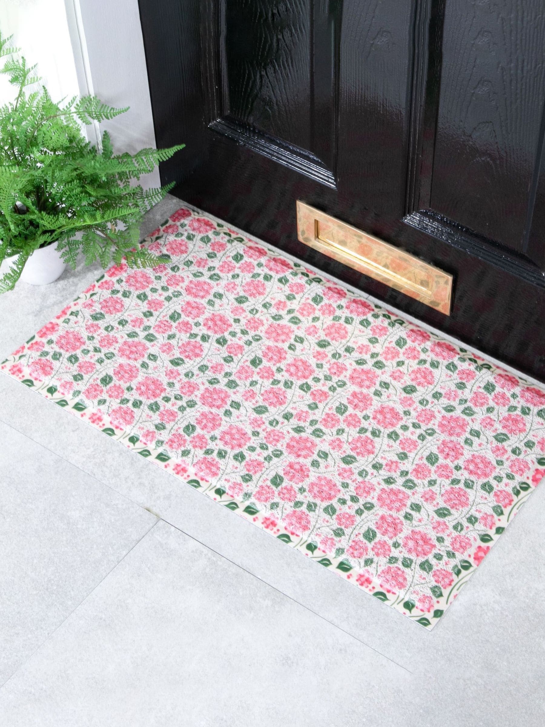 Artsy Mats Hydrangea Doormat