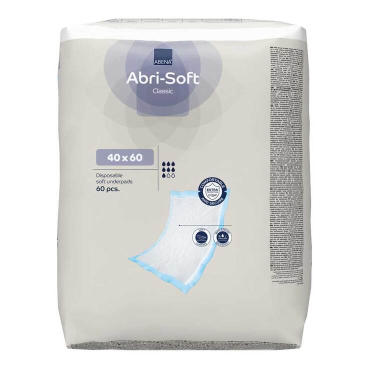 Abri Soft Krankenunterlage 40x60cm, 60 St