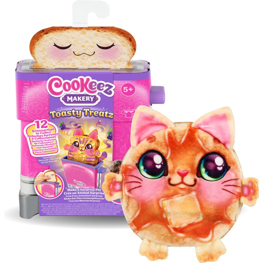 Moose Toys Cookeez MakeryToasteez