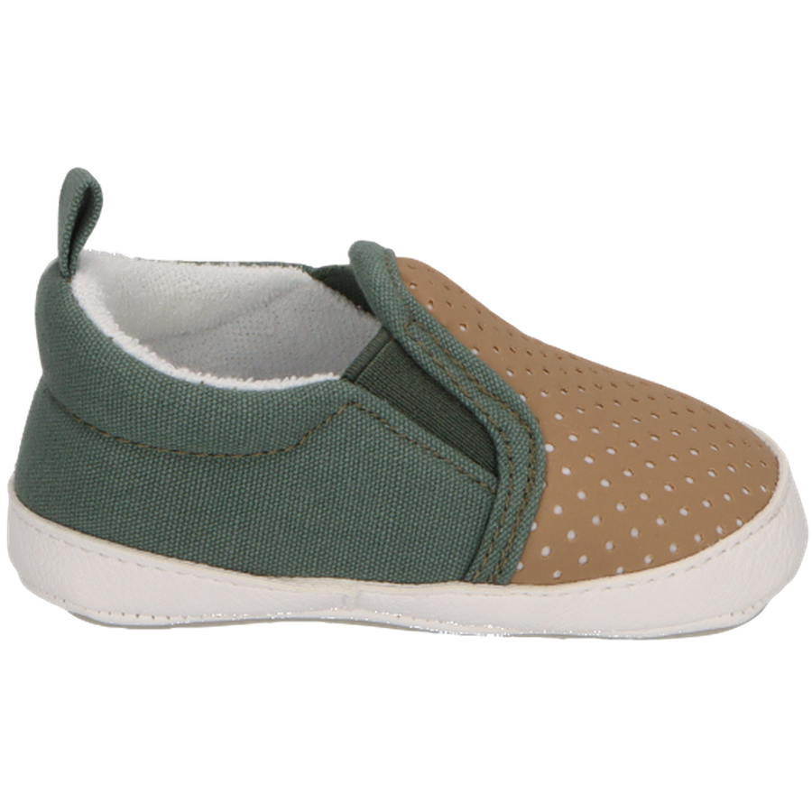 Sterntaler Babyschuh Farbmix mattgrün