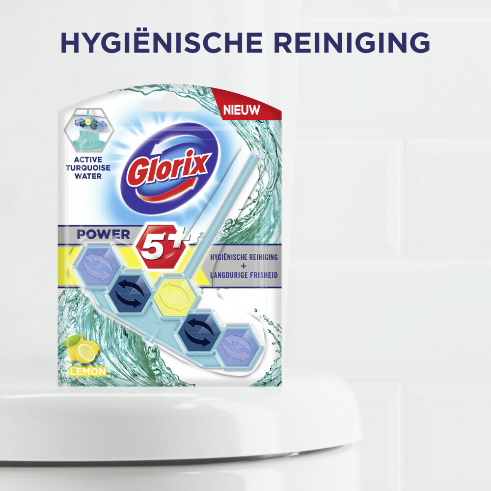 Glorix Toiletblok Turquoise Water Citroen