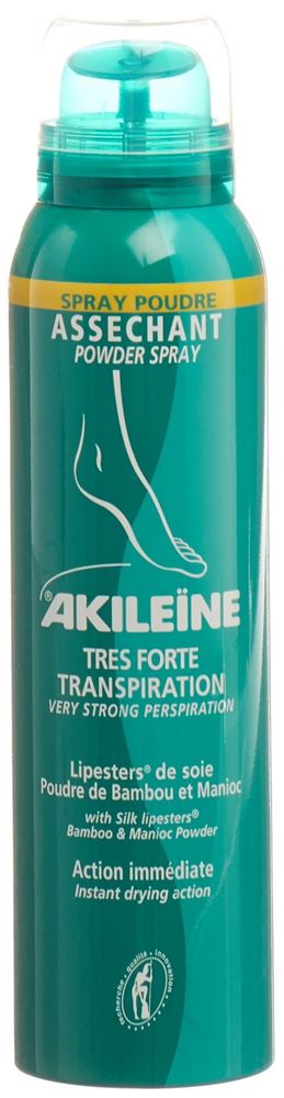 AKILEINE Grün Fusspuder Spray Spray 150 ml