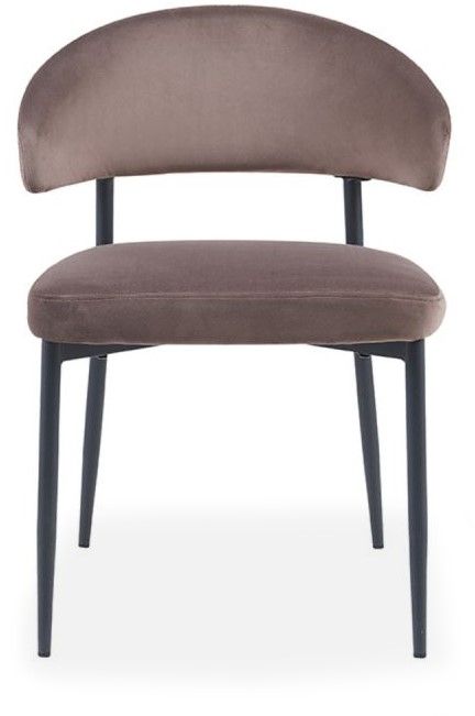 Eetkamerstoel Taupe HU-77.035 Bliss B56 x D55 x H76 cm