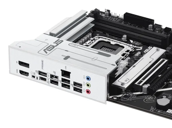 ASUS PRIME Z890-P - Bundkort - micro ATX - LGA1851 sokkel - Z890 Chipset - USB-C 3.2 Gen 2x2, USB 3.2 Gen 2, USB 3.2 Gen 1, USB-C 3.2 Gen 1 - 2.5 Gigabit LAN - onboard grafik (CPU påkrævet) - HD Audio (8-kanaler)