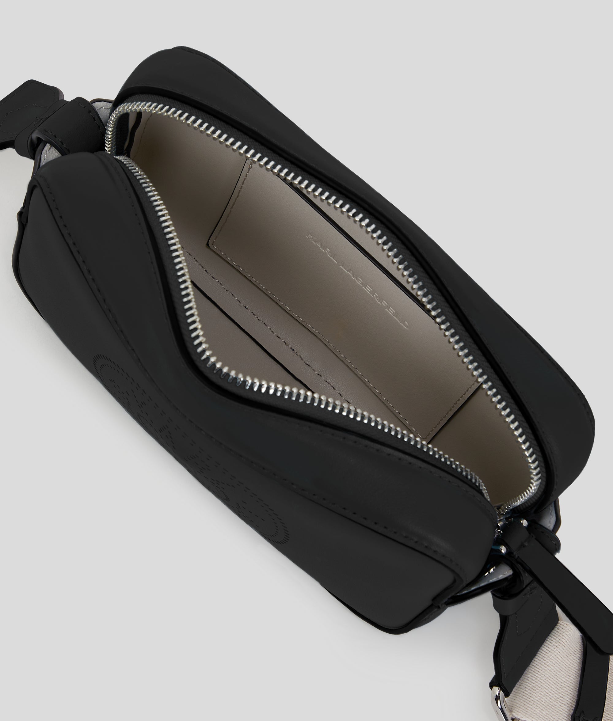 K/Circle geperforeerde crossbodytas