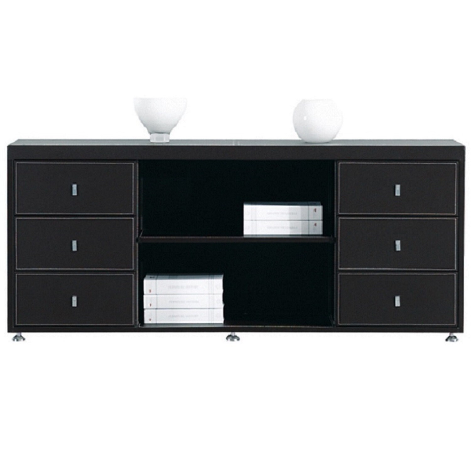 Jet-Line Buero Aktenschrank Padova schwarz