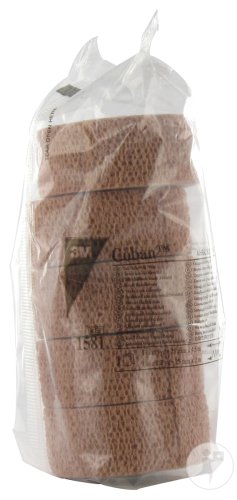 3M Coban Bande De Contention Elastique Skin Rouleau 2,5cm x 4,5m Pièces 5 (1581)