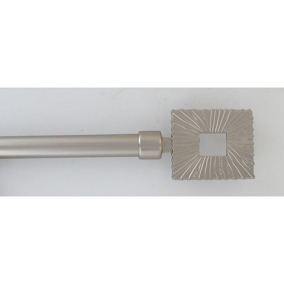 KIT EXT 120 210 CM D19 EMBOUT SOLAIRE ARGENT