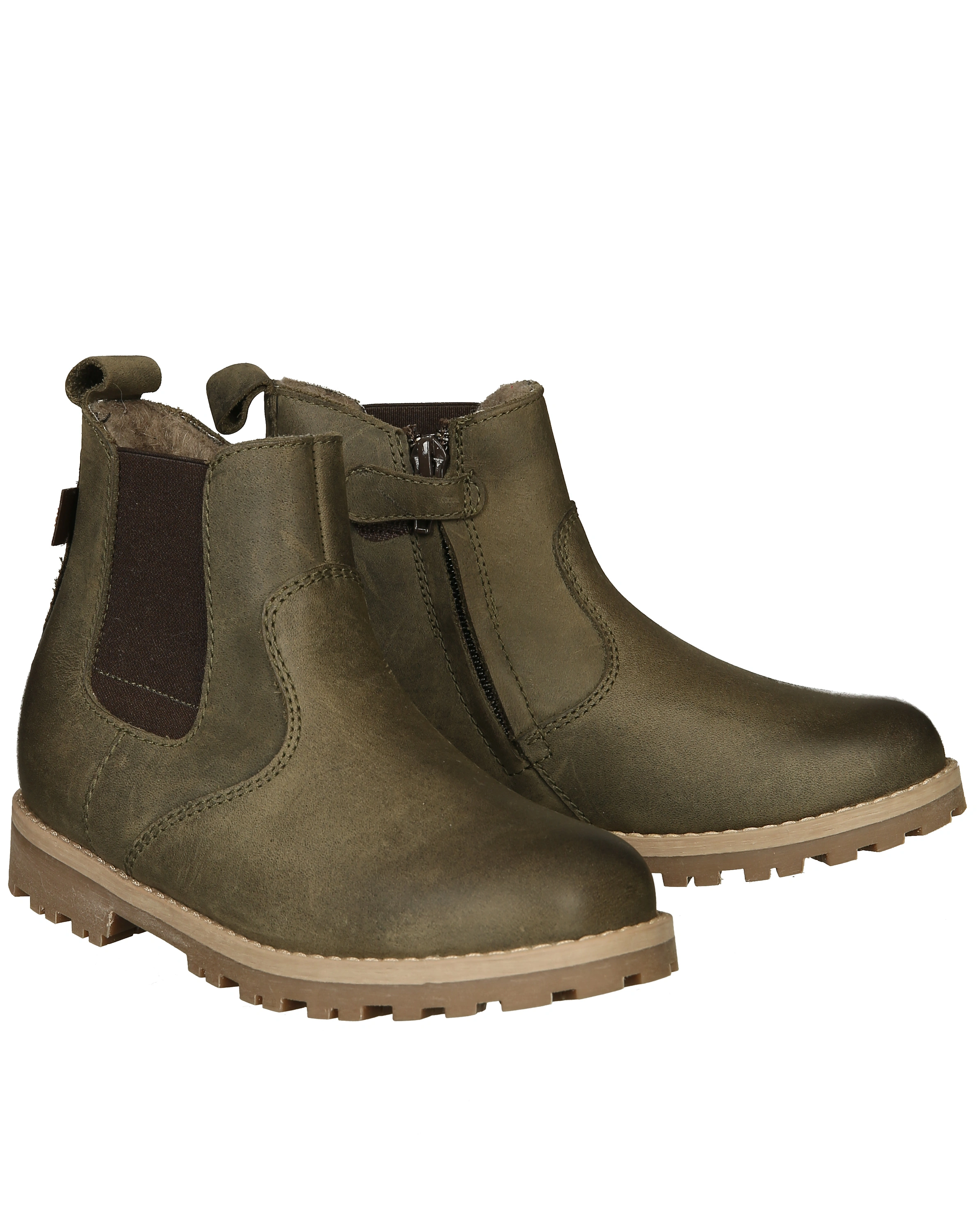 Chelsea-Boots MONO CHELYS TEX gefüttert in dark green