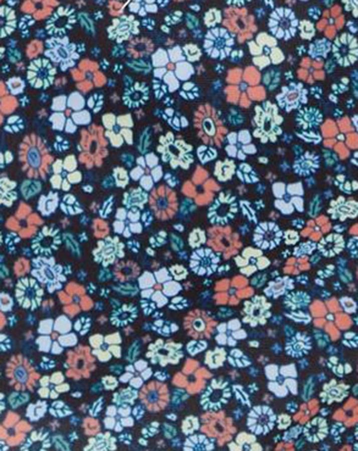 Bikini NMFFELINA FLOWERS in black