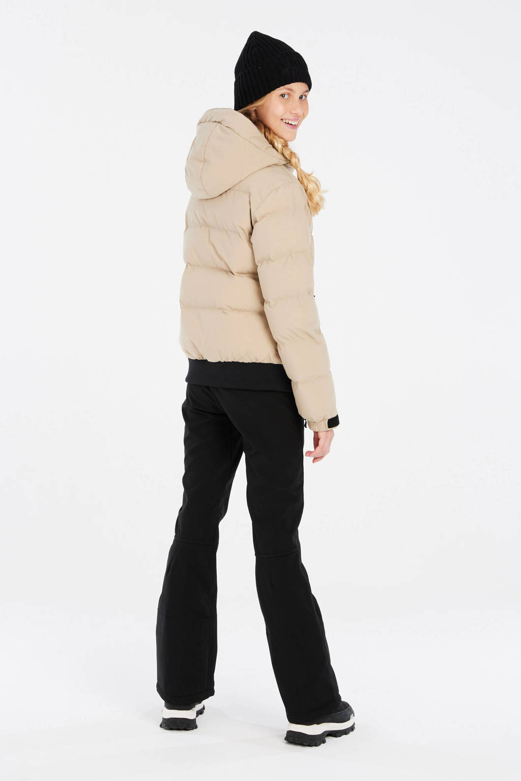 Protest ski-jack Elniy Jr beige