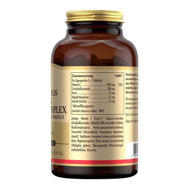Solgar Ester-C Plus 1000 mg Tabletten, 180 St