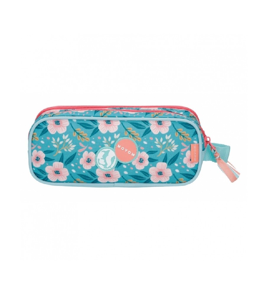Estojo para lápis Movem Never Stop Dreaming Azul - 23x9x7cm -