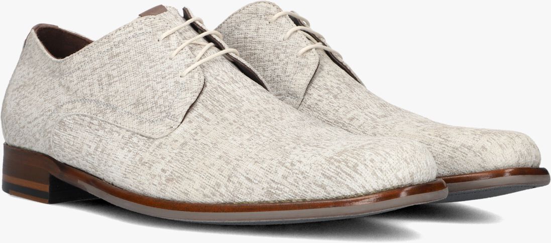 beige floris van bommel nette schoenen sfm-30316 de draver
