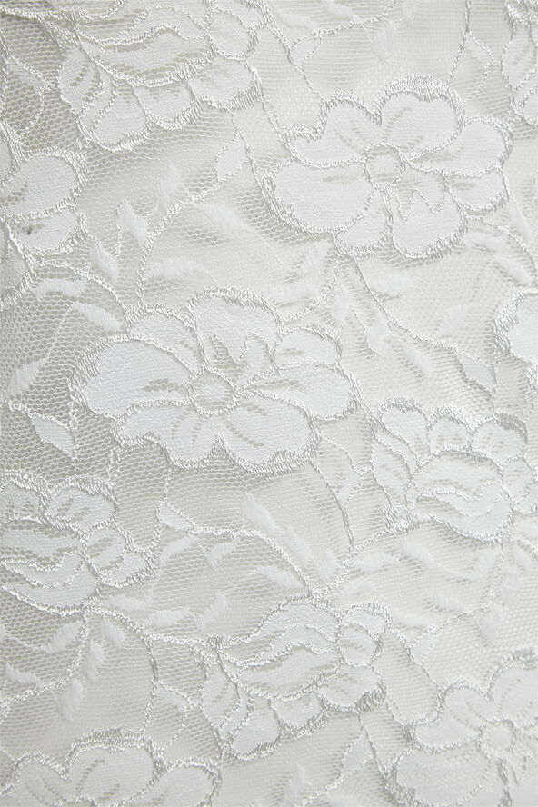 Cream Glaze Long Top Optical white
