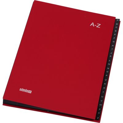 Extendos Série 752 - Trieur alphabétique 24 positions - rouge