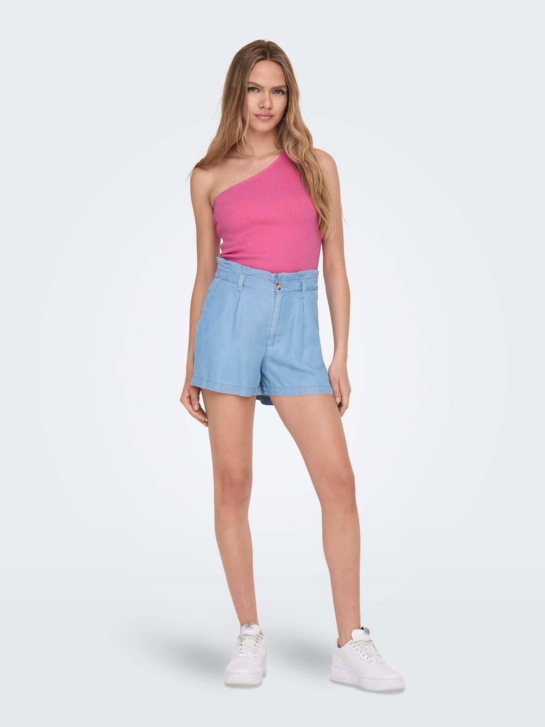 JDYNANNA Gestricktes Oberteil Pink Power