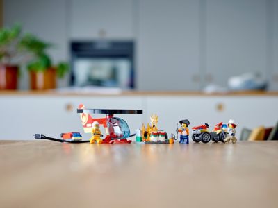 LEGO Brandweerhelikopter reddingsoperatie (60248)
