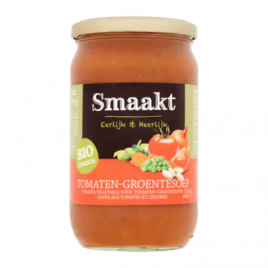 Smaakt Biologische tomaten groentesoep