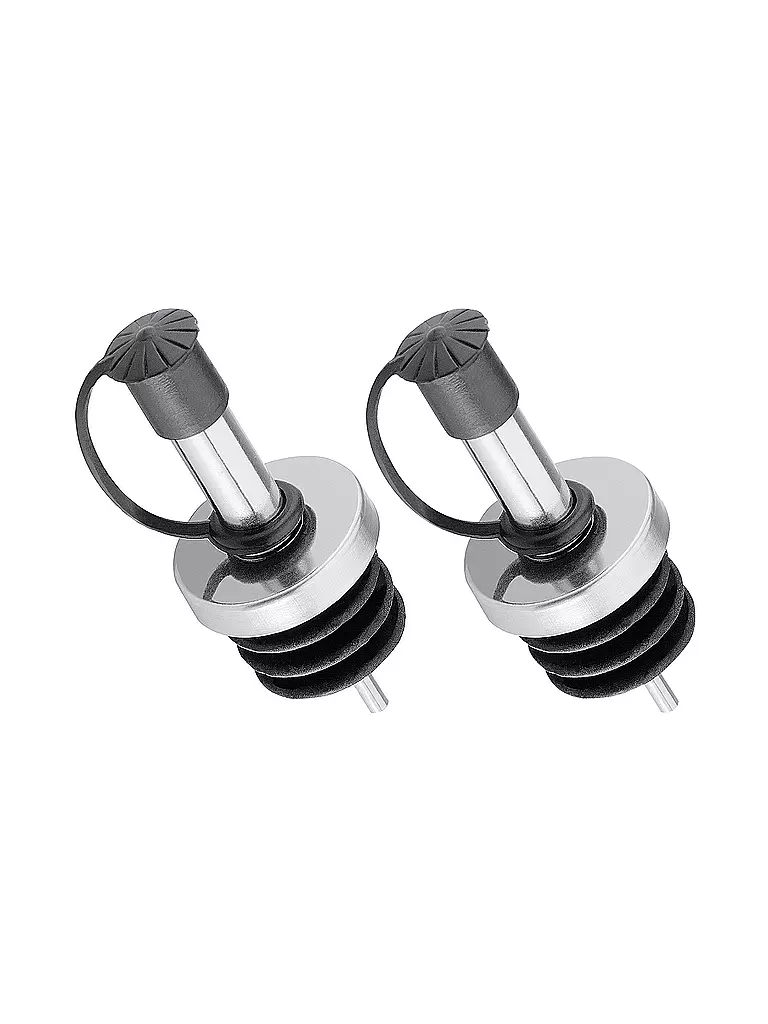 CILIO Ausgiesser MEZZO 2-er Set Edelstahl silber