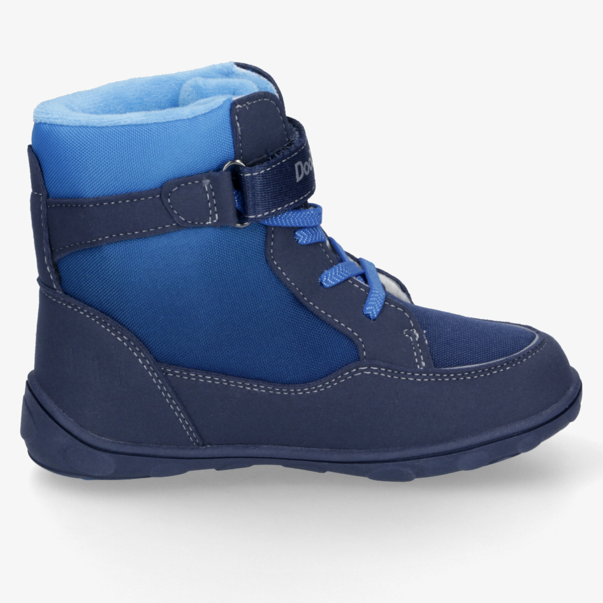 DooDogs Kinder Winterstiefel blau