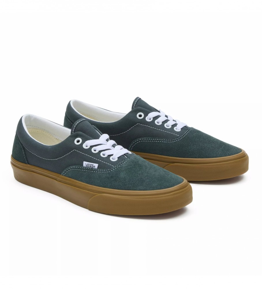 Tênis Vans UA Era de camurça, azul-petróleo