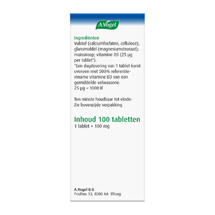 A.Vogel Vitamine D3 25 μg Tabletten 100TB