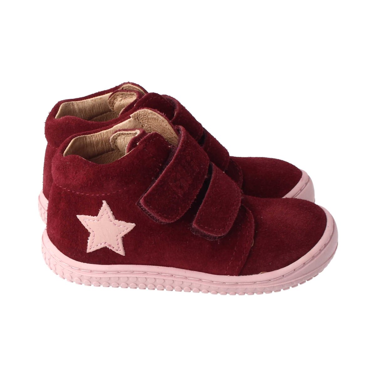 3013-1 rasberry CHAMELIION velours leather velcro Weite/M